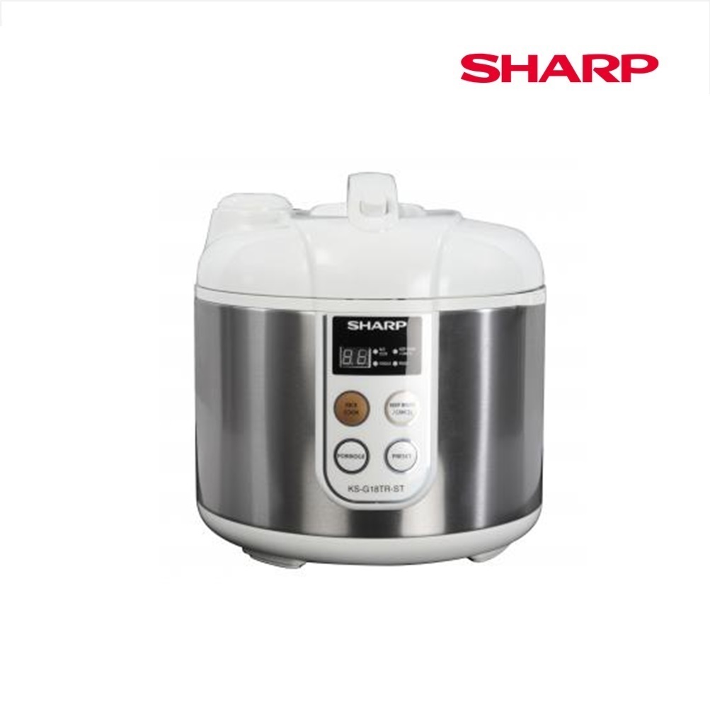 Sharp 1.8L Rice Cooker KS-G18TR-ST