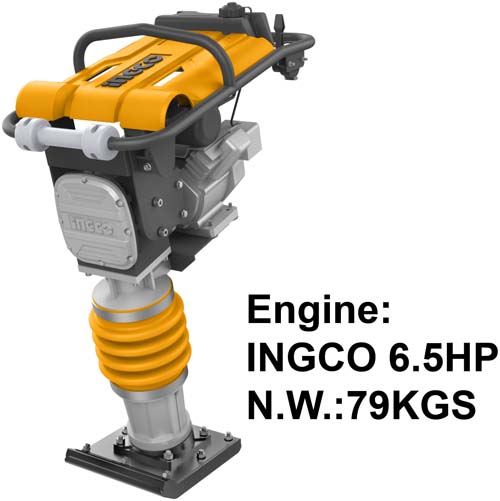 INGCO Gasoline Tamping Rammer 6.5HP (79KGS)