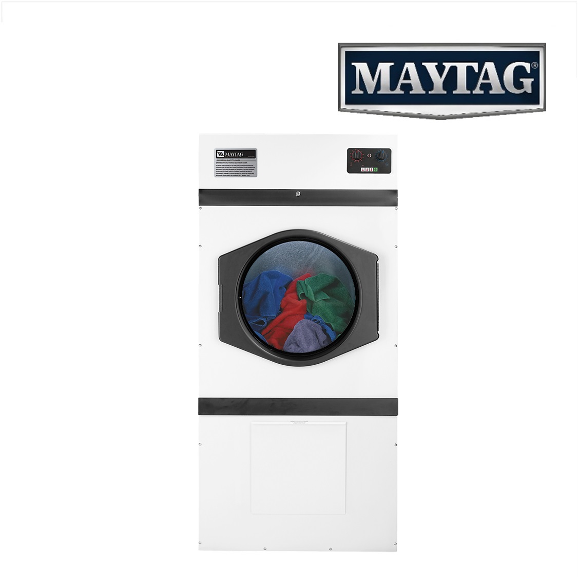 MAYTAG 50 lbs. Industrial Gas Dryer,  Rear Belt Drive System MDG50MN