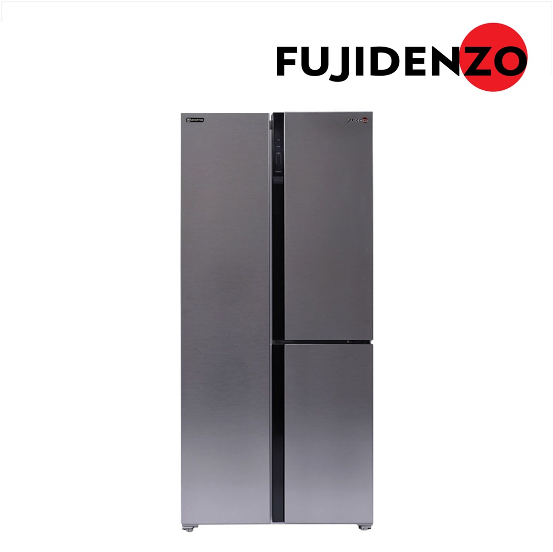 FUJIDENZO 24 cu. ft. HD Inverter Three-door Side by Side Refrigerator IST-24SSDF