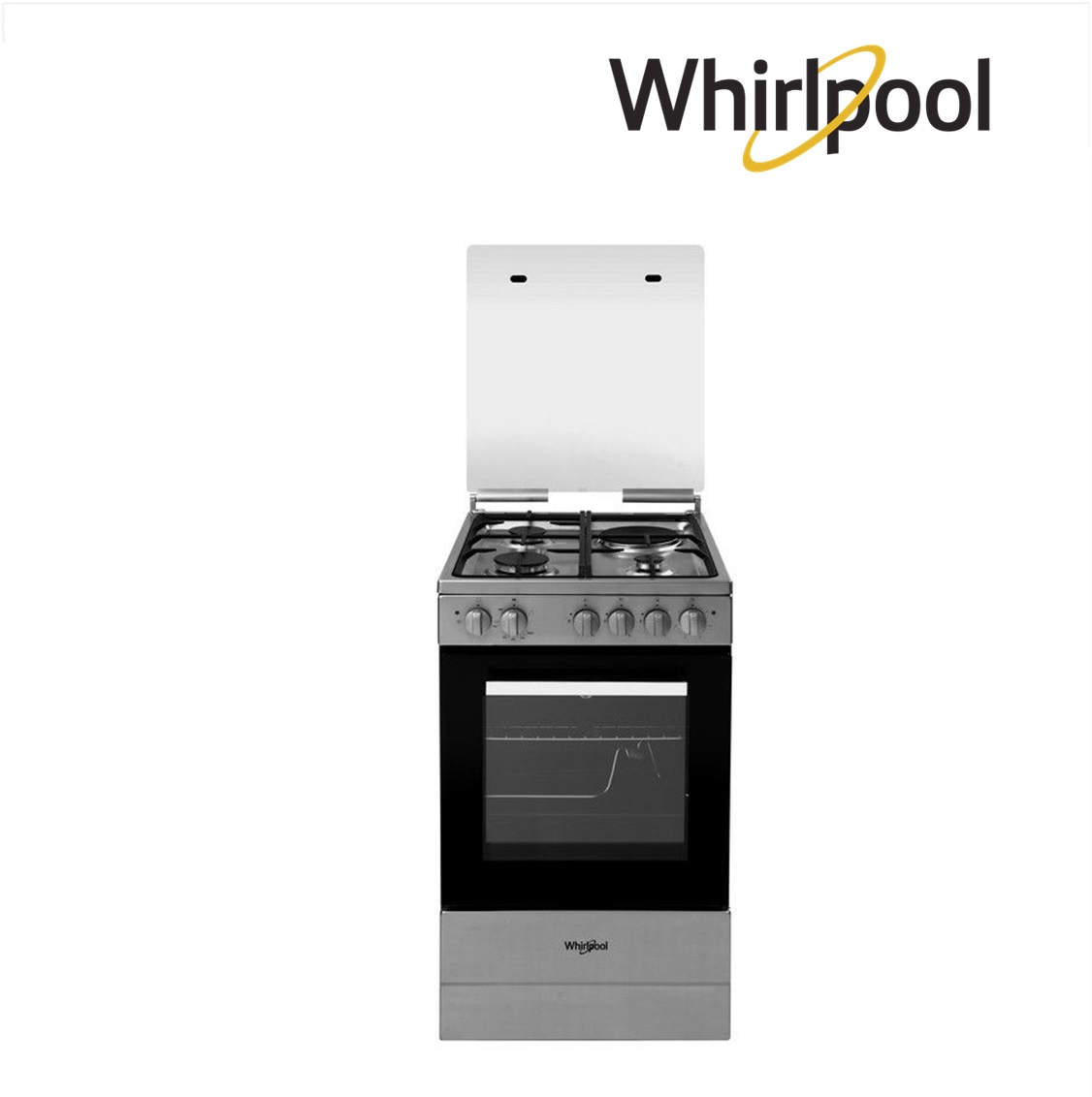 Whirlpool 50 cm Cooking Range 3 Gas Burners + 1 Electric Hot Plate ACG531 IX