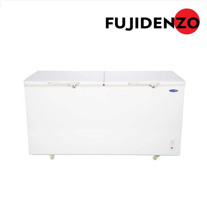 FUJIDENZO 18 cu. ft. Dual Function Solid Top Chest Freezer, Key Lock FC-18 ADF2