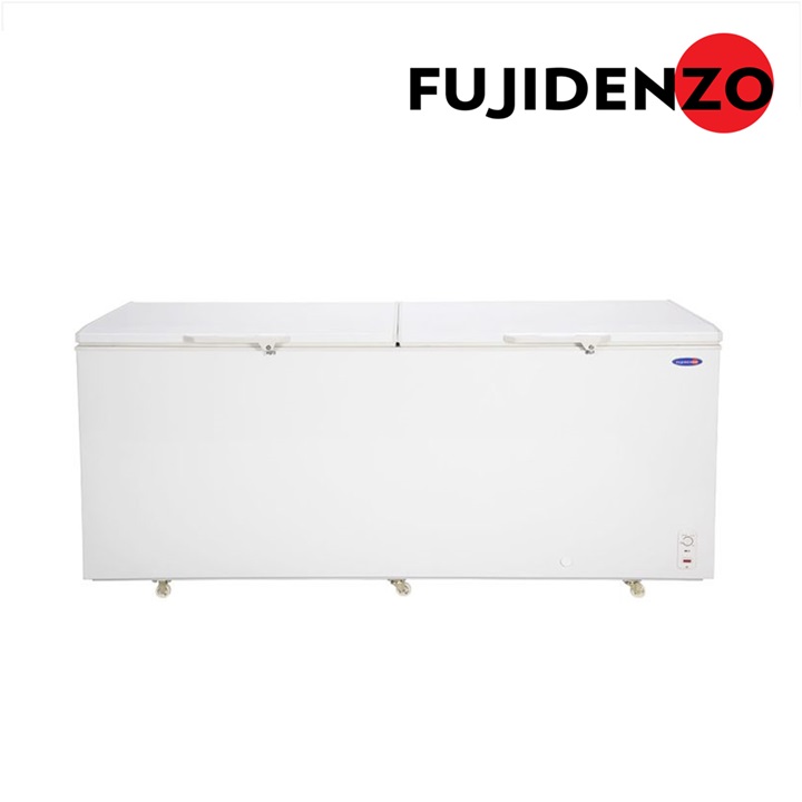 FUJIDENZO 22 cu. ft. Dual Function Solid Top Chest Freezer, Key Lock FC-22GDF2