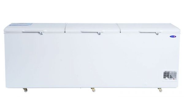 FUJIDENZO 29 cu. ft. Dual Function Solid Top Chest Freezer, 3-Door, Key Lock FC 29 ADF2 - Image 2