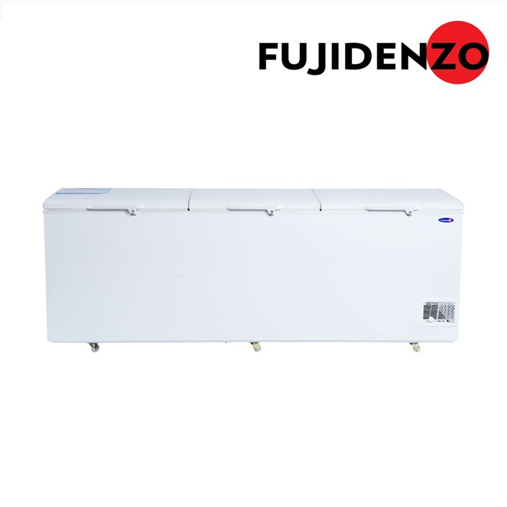 FUJIDENZO 29 cu. ft. Dual Function Solid Top Chest Freezer, 3-Door, Key Lock FC 29 ADF2