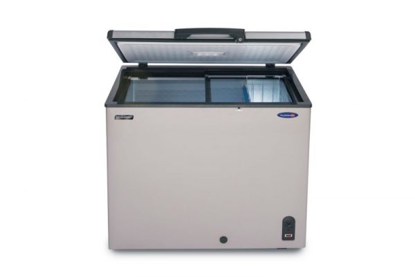 FUJIDENZO 7 cu. ft. HD Inverter Solid Top Chest Freezer/Chiller with Sliding Glass Cover Inside IFCG-75PDFSL - Image 2