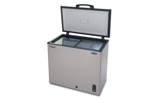 FUJIDENZO 7 cu. ft. HD Inverter Solid Top Chest Freezer/Chiller with Sliding Glass Cover Inside IFCG-75PDFSL - Image 5