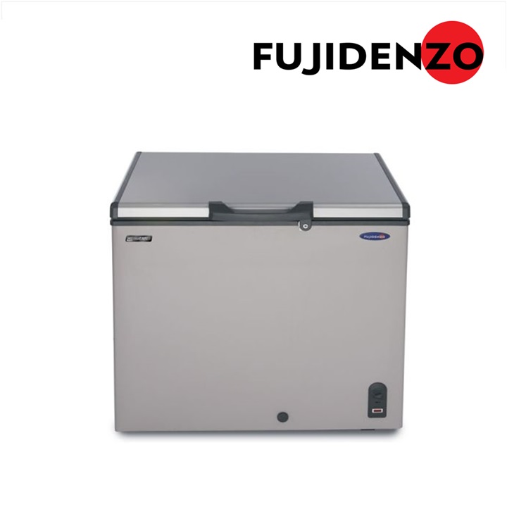 FUJIDENZO 7 cu. ft. HD Inverter Solid Top Chest Freezer/Chiller with Sliding Glass Cover Inside IFCG-75PDFSL