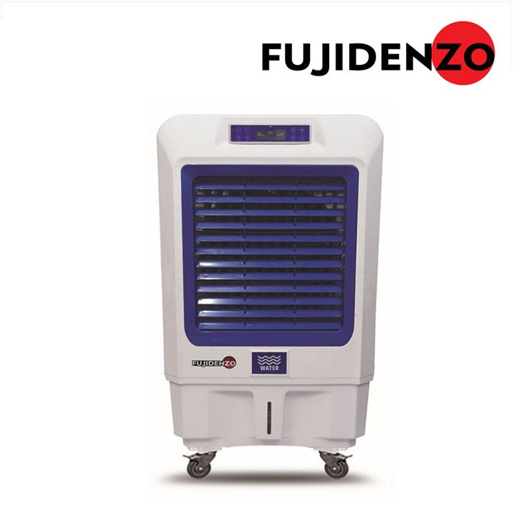 Fujidenzo Heavy Duty Commercial Evaporative Air Cooler 7,000 m3/h, 3-Sided Cooling Pads, With Remote Control FEA 7000