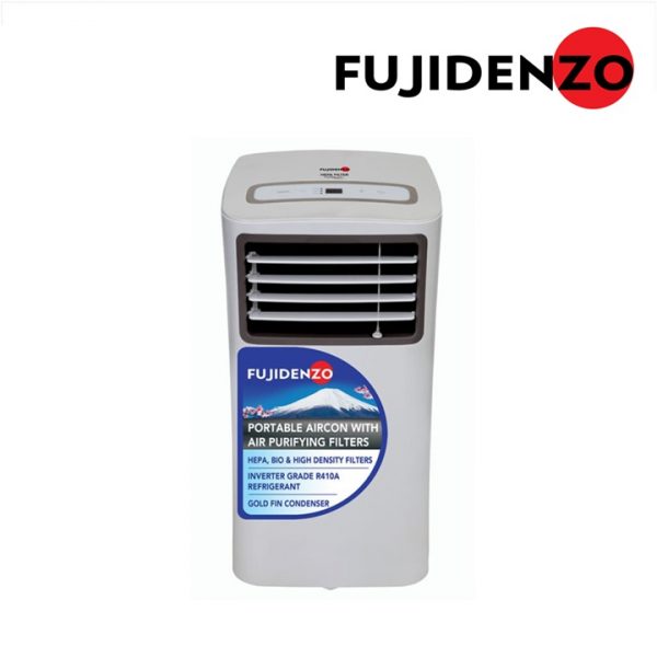 Fujidenzo 1.0 HP Portable Aircon with Air Purifying Filters PAC100AIG